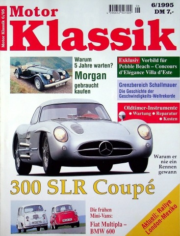 Deckblatt Motor Klassik (06/1995)